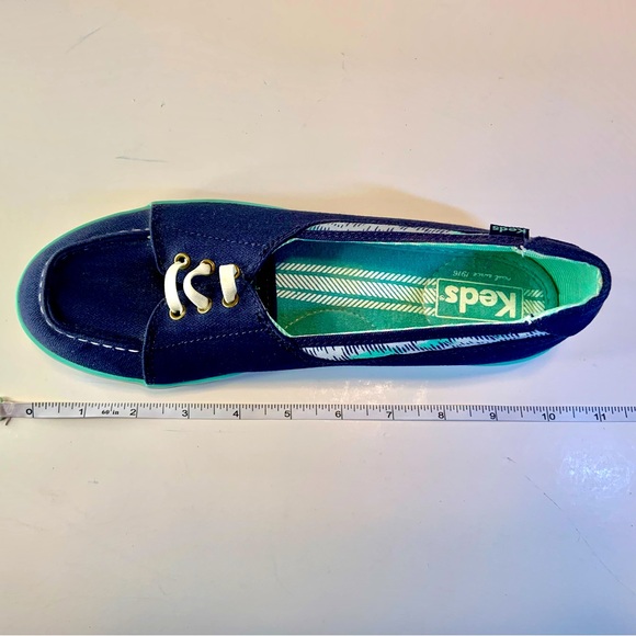 KEDS Women's Navy Blue Canvas Sneakers Casual Comfort Shoes Low Top Size 8.5 - Picture 10 of 16